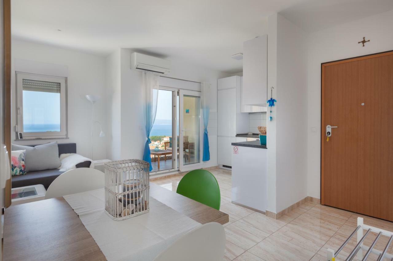 Апартаменты Anicas Panoramic Sea Weue Макарска Экстерьер фото